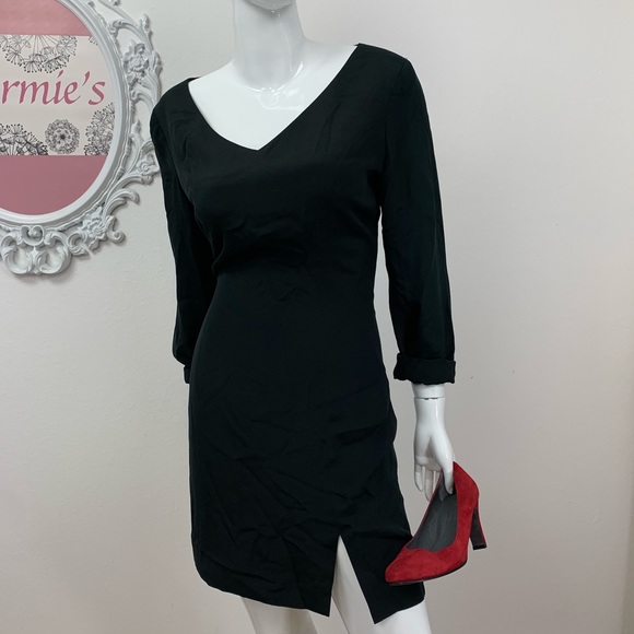 Hugo Buscati Collection / Silk Little Black Dress - Picture 5 of 7